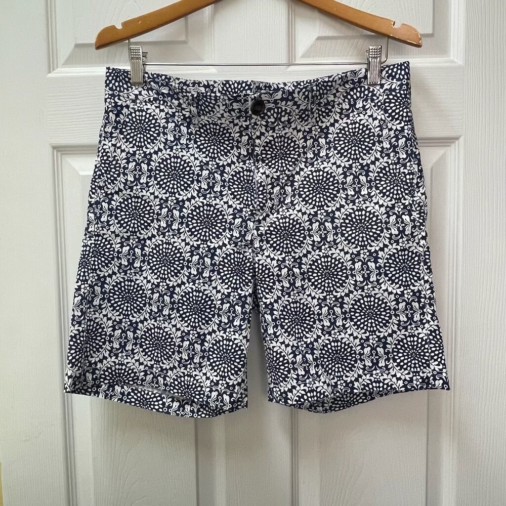Southern‎ Proper Men's Light Blue Tile Print  Size 34 Shorts